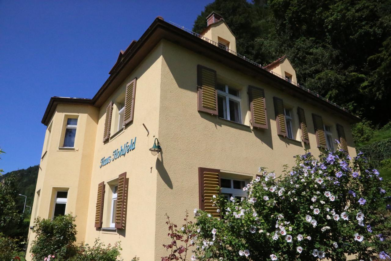 Haus Hohlfeld Apartment Bad Schandau Exterior photo